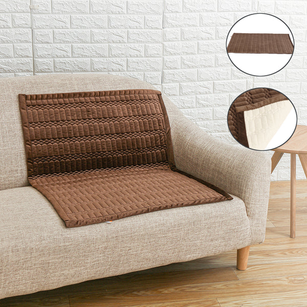 Universal Seater Slipcover Sofa Pad Cover Towel Protective Furniture Decor Brown