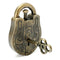 Metal Cast God Lock Puzzle Retro Vintage Lock IQ&EQ Mind Brain Teaser Souptoys Gift