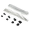560pcs 2.54MM Pin Black Way Cable Plug Electrical Dupont Connector Pin Jumper Header Housing Male Female Wire Connector