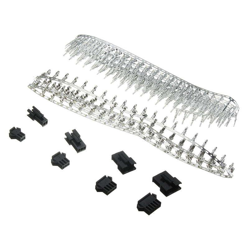560pcs 2.54MM Pin Black Way Cable Plug Electrical Dupont Connector Pin Jumper Header Housing Male Female Wire Connector
