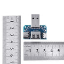 30pcs USB Adapter Board Male to Female Micro Type-C 4P 2.54mm USB4 Module Converter