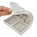 Christmas Tree House Silicone Mold DIY Baking Fondant Cake Chocolate Decorations