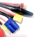 1pcs 10 in 1 Charging Adapter 4.0MM Banana Connector to DEANS XT60 XT90 EC5 JST Connect Crocodile clip For Imax B6 B6AC
