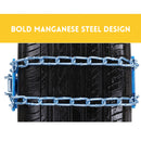 Car Snow Chain Wheel Tire CSnow Anti-skid Chains Steel Car Truck SUV Emergency Winter Driving