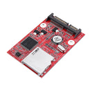 SD to SATA SD SDHC MMC Card To SATA 7+15pin HDD Hard Disk Drive Converter