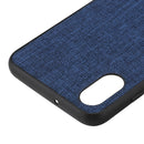 Bakeey Luxury Fabric Splice Soft Silicone Edge Shockproof Protective Case For Xiaomi Mi8 Pro / Xiaomi Mi8 Explorer Edition