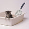 Metal Cat Litter Shovel Large Hollow Aluminum Shovel Artifact Cat Dog Pet Stool Shit Shovel Cleaning Brush