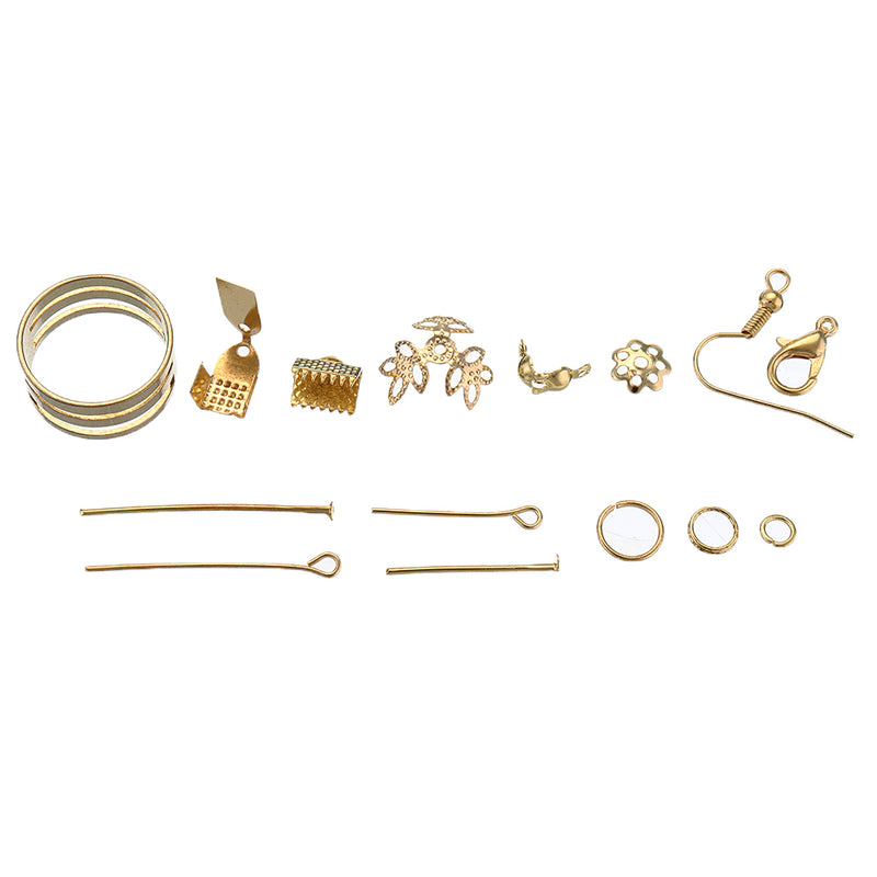 760Pcs/Set Eye Pins Lobster Clasps Jewelry Wire Earring Hooks Jewelry Finding Kit for DIY Necklace Jewelry Bracelet Making