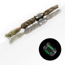 ROVYVON Ti Walker EDC Titanium Bead Blade Beads Lanyard Pendant Umbrella Rope Pendant EDC Titanium Bead