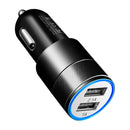 OLAF Universal 2 USB Fast Charging USB Car Charger for Samsung Xiaomi Huawei