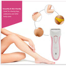 Global Voltage Electric Rechargeable Lady Shaver Women Hair Remover Wet Dry Trimmer Arm Legs