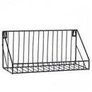 Iron Wall Shelf Mounted Storage Rack Organization Bedroom Kitchen Home Kid Room DIY Decoration Holder