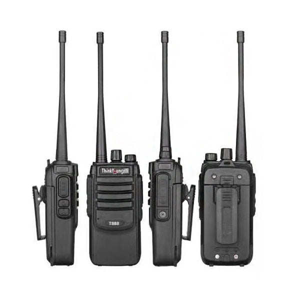 1PC ThinkYoung T888 8W Mini Ultra Thin Handheld Radio Walkie Talkie Interphone Hotel Civilian Intercom