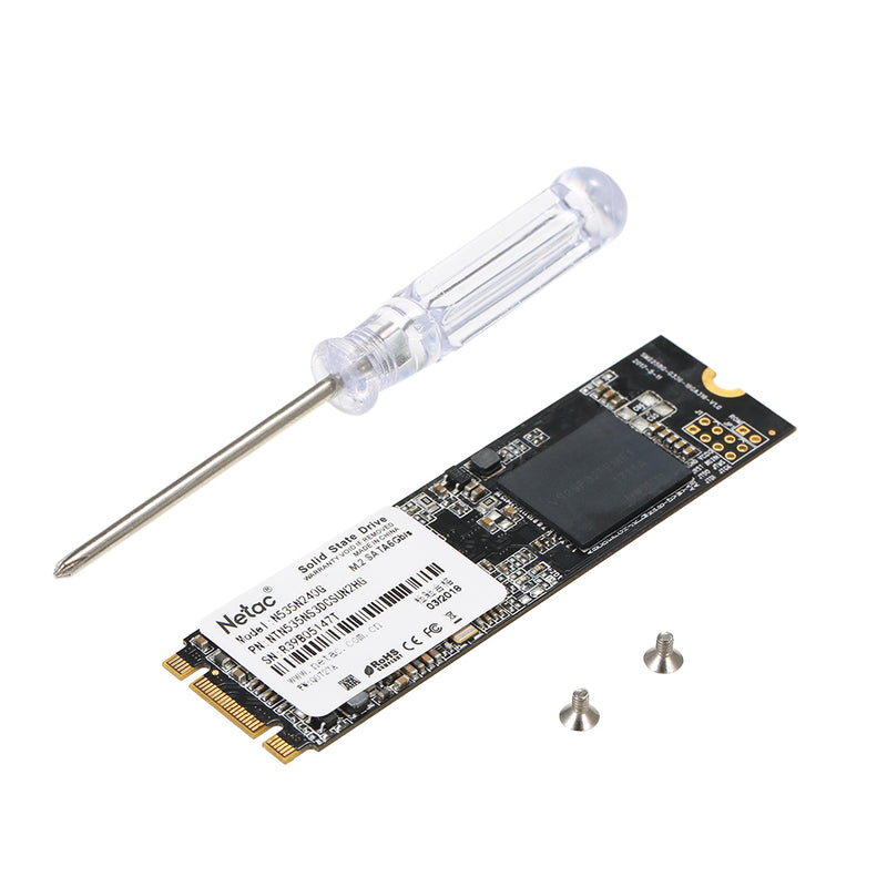Netac N535N M.2 2280 SSD Hard Drive 120GB 240GB  Internal Solid State Drive 240 GB M2 TLC Flash SSD Hard Disk For Desktop Computer PC