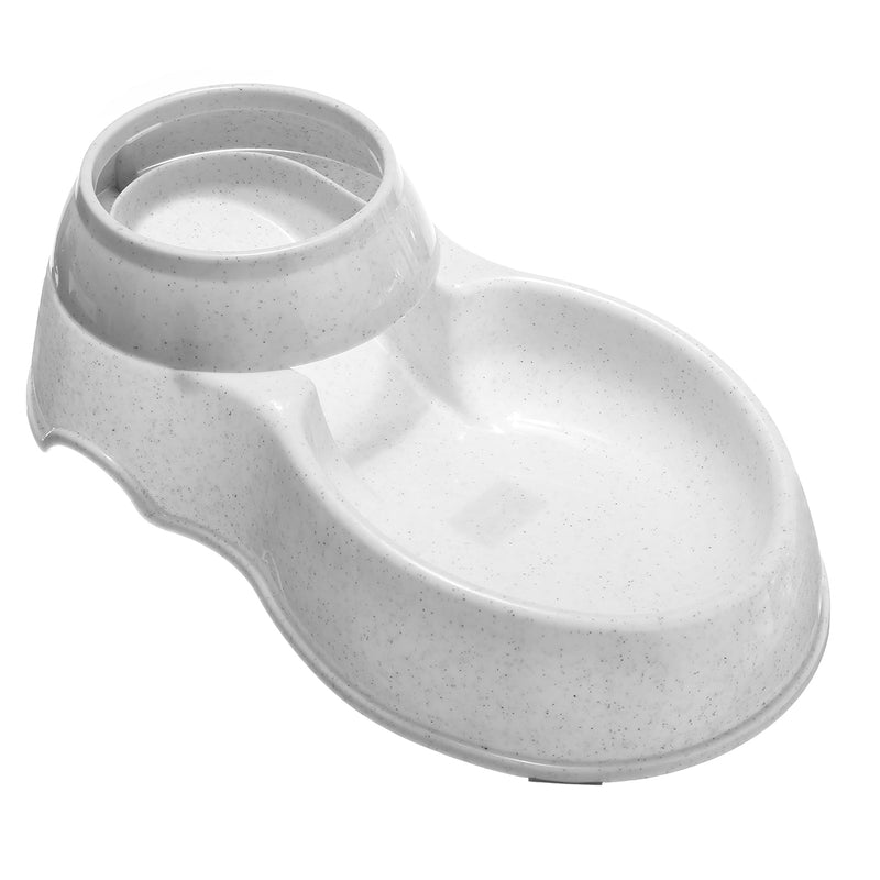 3.8L Large Automatic Pet Food Drink Dispenser Dog Cat Feeder Water Bowl Dish