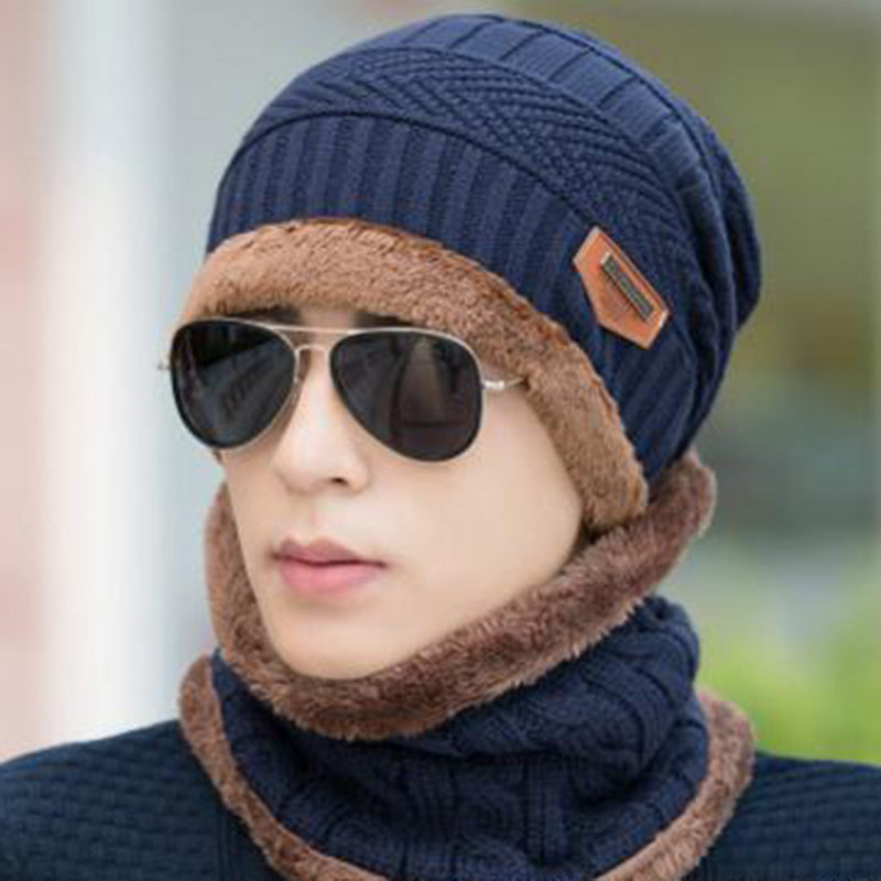 Men Women Knitted Hat Warmer Winter Hats Outdoor Sports Hunting Hiking