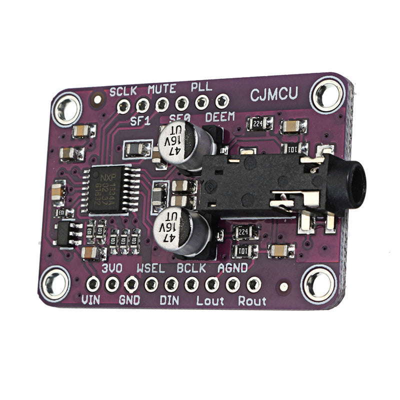 CJMCU-1334 UDA1334A I2S Audio Stereo Decoder Module Board 3.3V - 5V