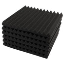 6Pcs 30x30x3cm Soundproofing Sound-Absorbing Noise Foam Tiles