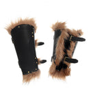 Leather Adjustable Arm Support Tactical Hand Armour Hunting Bracers