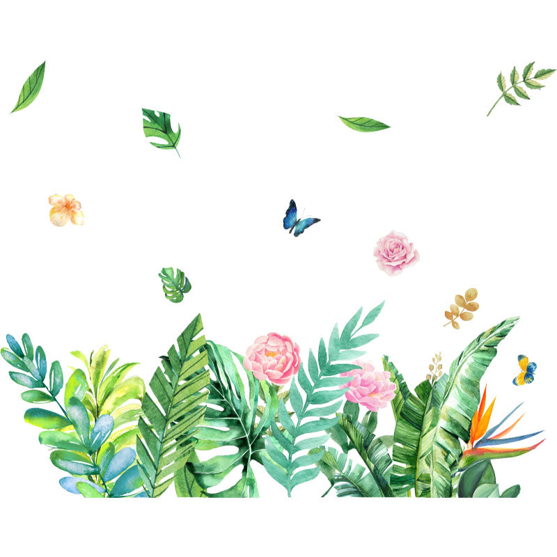 Miico FX64040 Flower Wall Stickers Children's Room Kindergarten Living Room Bedroom Wall Sticker DIY Sticker
