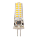 AC85-265V G4 5W 28 SMD 2835 No Strobe Silica gel LED Corn Light Bulb Ceiling Lamp Indoor Home Decor