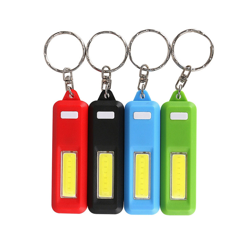 Portable Mini COB LED Keychain Camping Work Light Pocket Flashlight for Outdoor Hiking Fishing