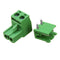 5pcs 5.08mm Pitch 2Pin Plug in Screw PCB Dupont Cable Terminal Block Connector Right Angle