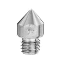 10pcs 0.6mm MK8 TC4 Titanium Alloy M6 Thread Nozzle For 3D Printer