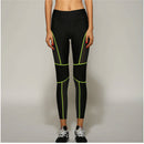 Female Sexy Fitness Trousers Honeycomb Mesh Fabric Hip Up Elasticity Sport Leggings