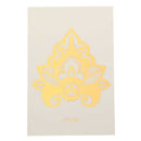 1Pcs Non Toxic Safe Sheet Hair Temporary Tattoo Stickers  Easy To Apply Transfer And Remove