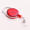 Retractable Translucent Oval Badge Reel Home Supplies Outdoor And Travel Accessories