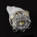 DC 12V 5-led Wedge Base Wide Viewing Angle Bulb Dashboard Light For Car Motorcycles White