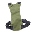Breathable Synthetic Fabric With Nylon Webbing Straps Dog Harness Safety Equipment Pet Supplies Army Green S