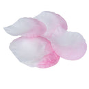 300pcs Silk Rose Petals Wedding Decoration Flowers - Pink and White