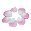 300pcs Silk Rose Petals Wedding Decoration Flowers - Pink and White