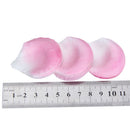 300pcs Silk Rose Petals Wedding Decoration Flowers - Pink and White