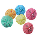 144Pieces Cocktail Drink Sticks Parasol Umbrella Picks For Holiday XMAS Party