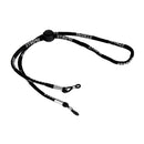 Black Adjustable Eyeglass Holder Sunglasses Eyewear Cord Neck Strap Lanyard