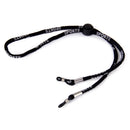 Black Adjustable Eyeglass Holder Sunglasses Eyewear Cord Neck Strap Lanyard