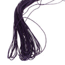Waxed Cotton Cord String For Jewelry Making Beading DIY Craft Supplies Dark Purple