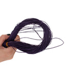Waxed Cotton Cord String For Jewelry Making Beading DIY Craft Supplies Dark Purple