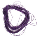Waxed Cotton Cord String For Jewelry Making Beading DIY Craft Supplies Dark Purple