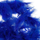 Soft Fluffy Feather Boa Hair Bow Hairband Clothing Costume Craft Project DIY Trim Feather Strip Royal Blue Length 2m