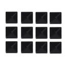 Steel Pyramid Studs Rivets Spot Spikes Jackets Jeans Belts Handbags Shoes DIY Craft Supplies Black Pack OF 100PCS 9 x 9 x 7mm