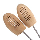 1 Pair Wood Shoe Tool Trees Stretcher Expander Shaper Shoes Display Comfortable Wear Shoe Tree 12.5 inch Long