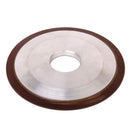 Replacement 125mm One Tapered Side Plain Resin Diamond Saw Blade Grinding Wheel