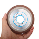 Replacement 125mm One Tapered Side Plain Resin Diamond Saw Blade Grinding Wheel