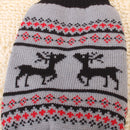 Fashionable Skid Free Warm Cute Deer Prints Dog Sweater Clothing Accessory Pet Supplies M