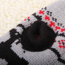 Fashionable Skid Free Warm Cute Deer Prints Dog Sweater Clothing Accessory Pet Supplies M