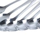 8 Pcs Demitasse Espresso Steel Stainless Spoon Tea Coffee Soup Rice New W4H8